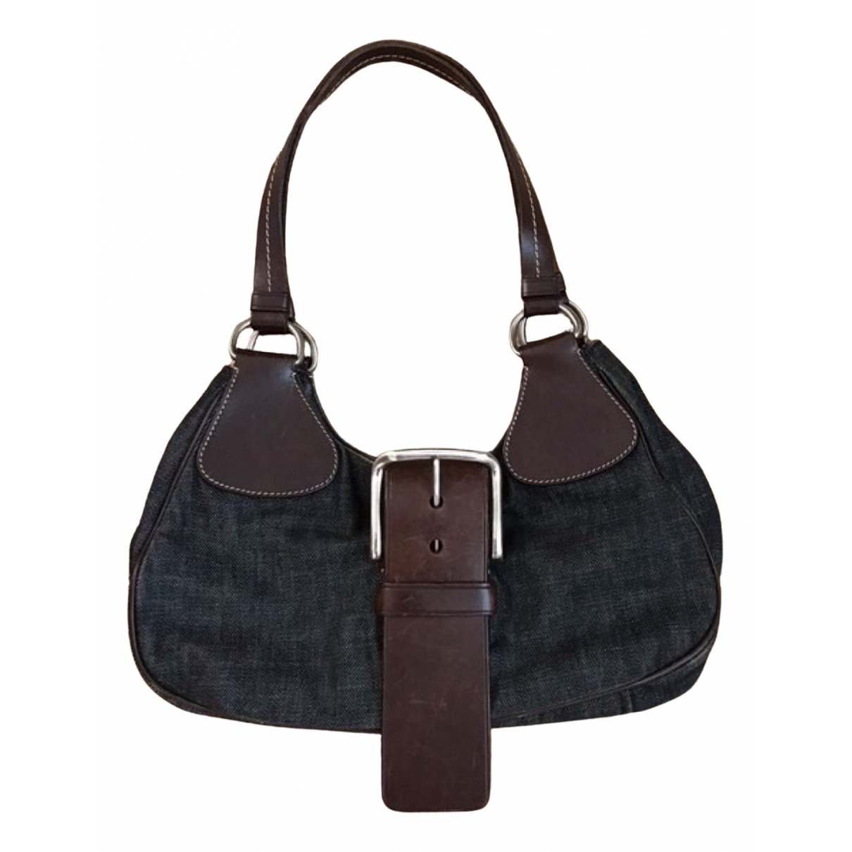 Sidonie handbag Prada Navy in Denim 